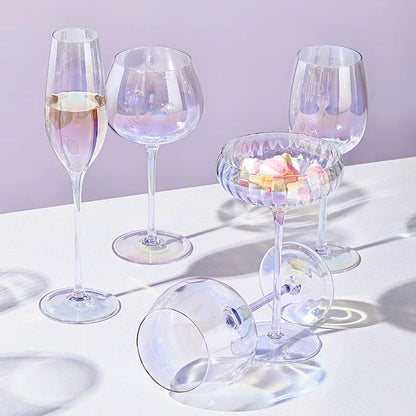 Iridescent Wine Glass