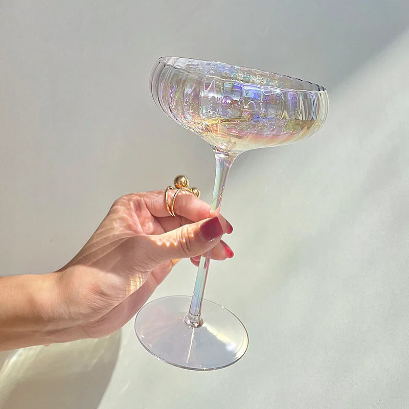 Iridescent Wine Glass