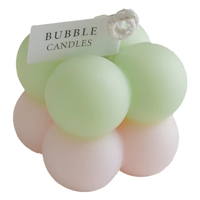 Mini Multicolour Bubble Candle - Dewdrop Blossom