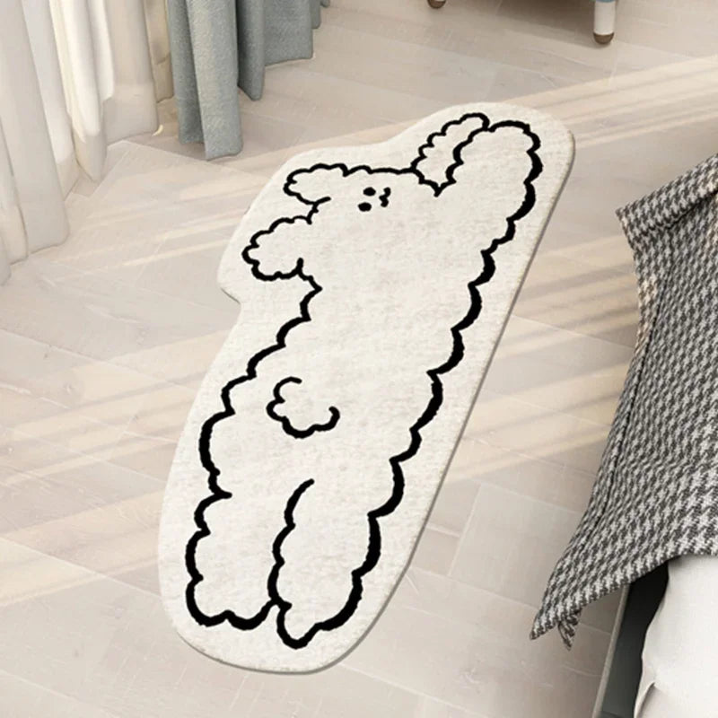 Cute Animal Rug - Dewdrop Blossom