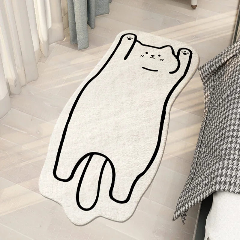 Cute Animal Rug - Dewdrop Blossom