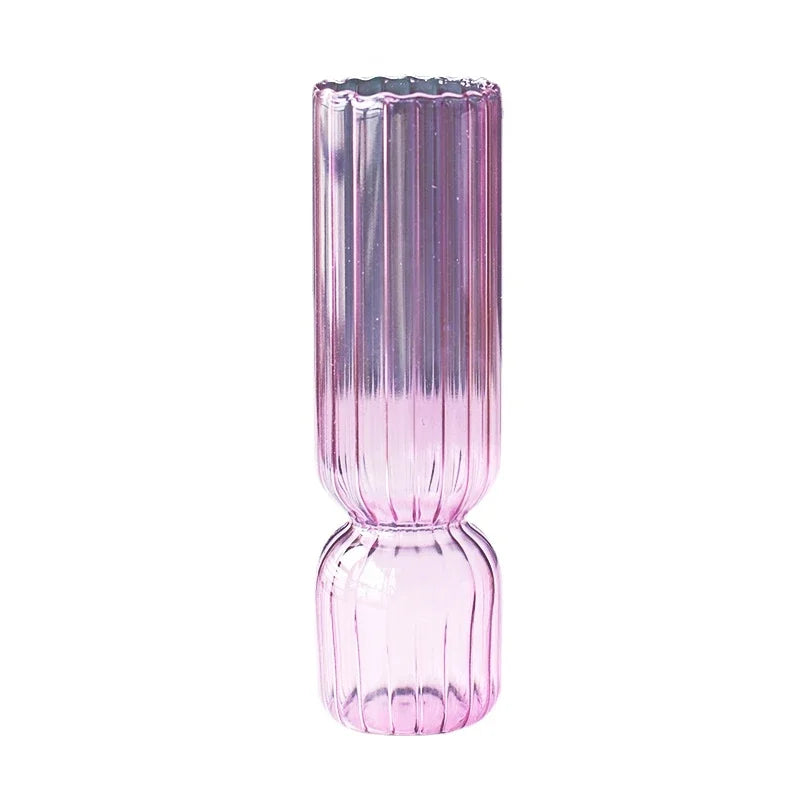 Long Bubble Vase - Dewdrop Blossom