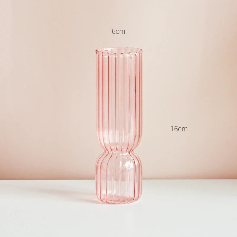 Long Bubble Vase - Dewdrop Blossom