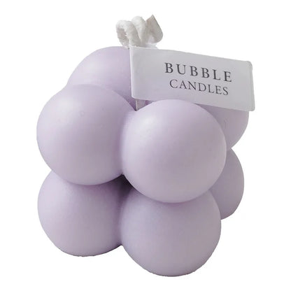 Mini Bubble Cube Candle - Dewdrop Blossom