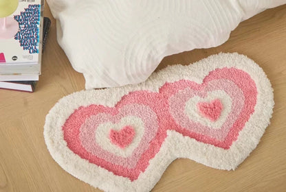 Row of Hearts Rug