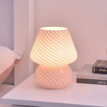 Swirl Mushroom Lamp