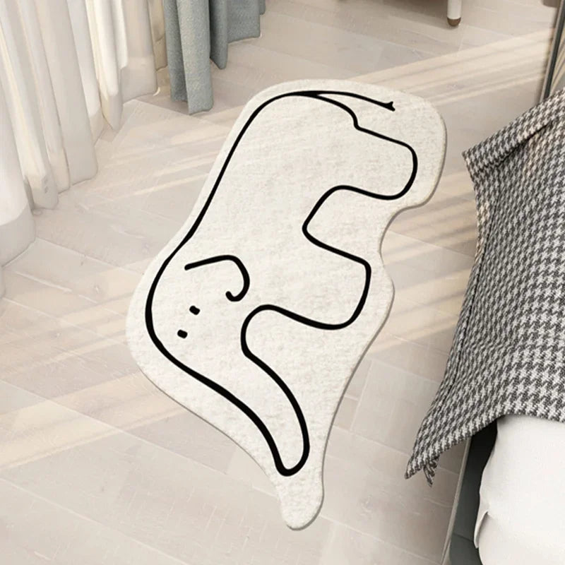 Cute Animal Rug - Dewdrop Blossom