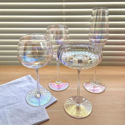 Iridescent Wine Glass