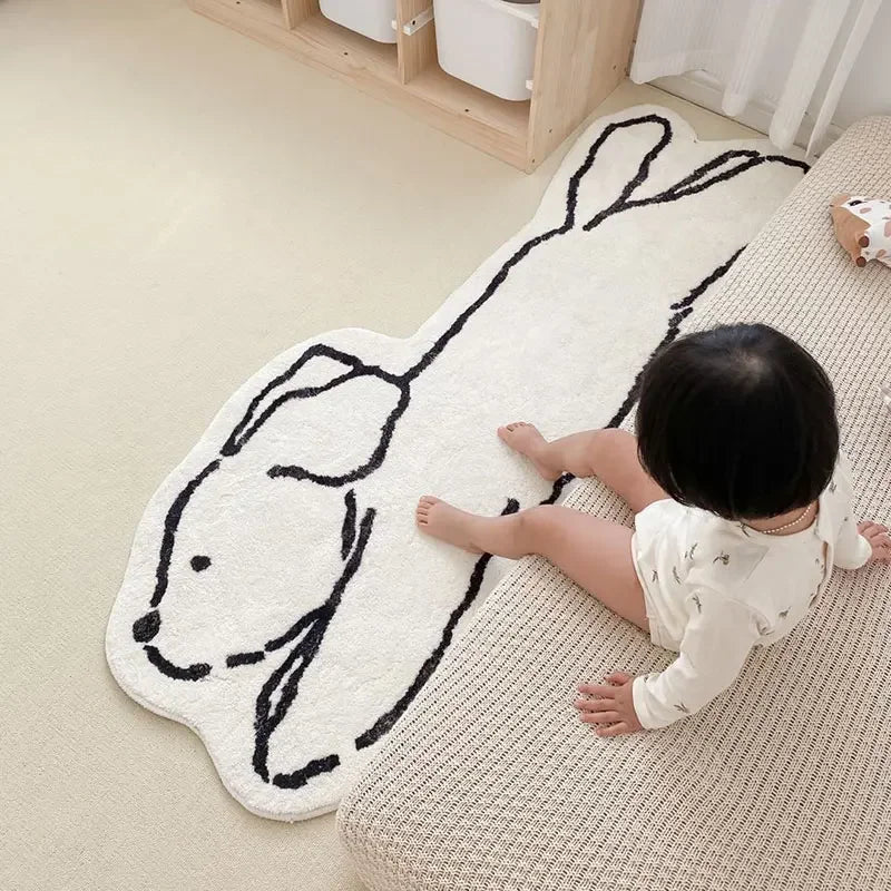 Cute Animal Rug - Dewdrop Blossom