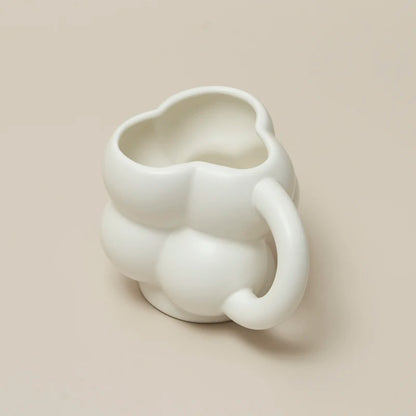 Bubble Ceramic Mug - Dewdrop Blossom