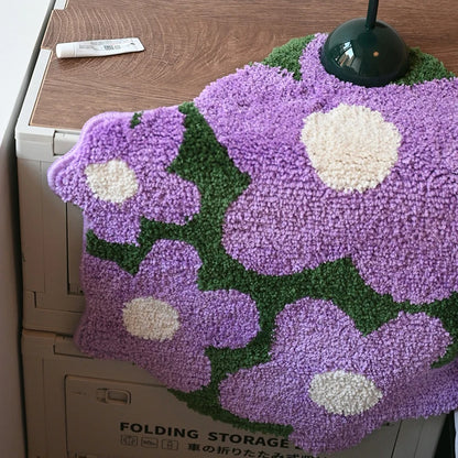 Purple Flower Rug