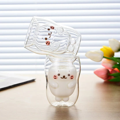 Bunny Glass Cup - Dewdrop Blossom