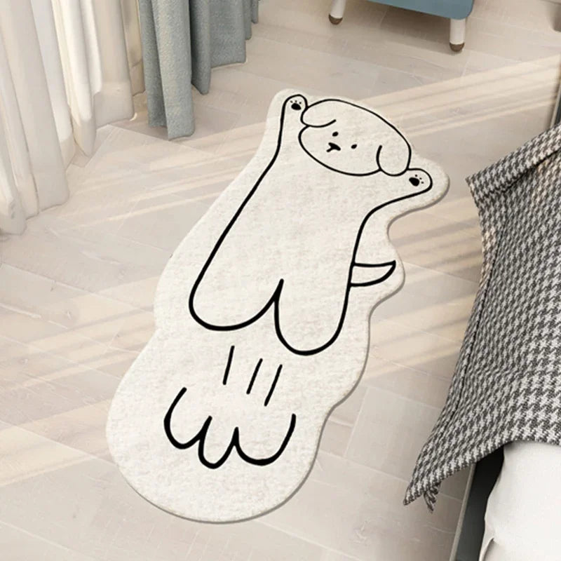 Cute Animal Rug - Dewdrop Blossom