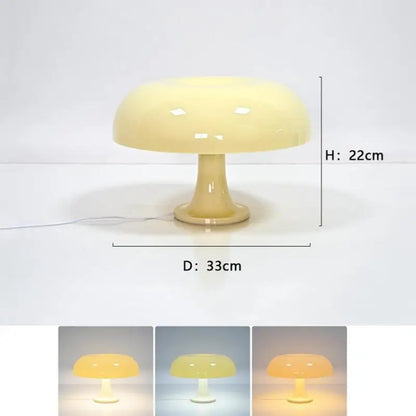 Minimalist Mushroom Lamp