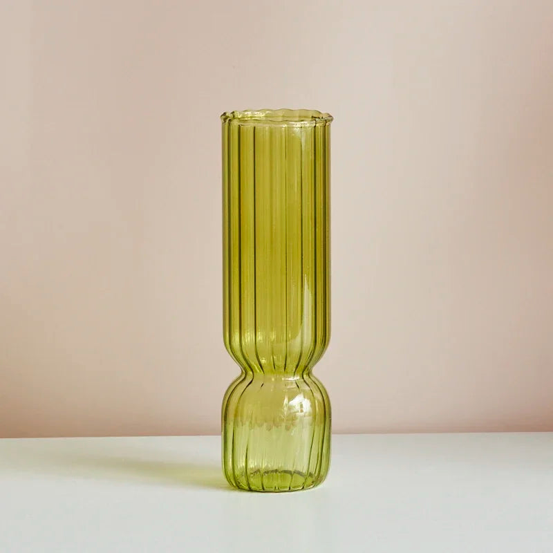 Long Bubble Vase - Dewdrop Blossom