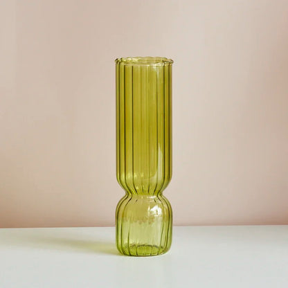 Long Bubble Vase - Dewdrop Blossom