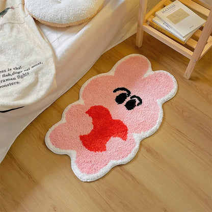 Rabbit Heart Rug