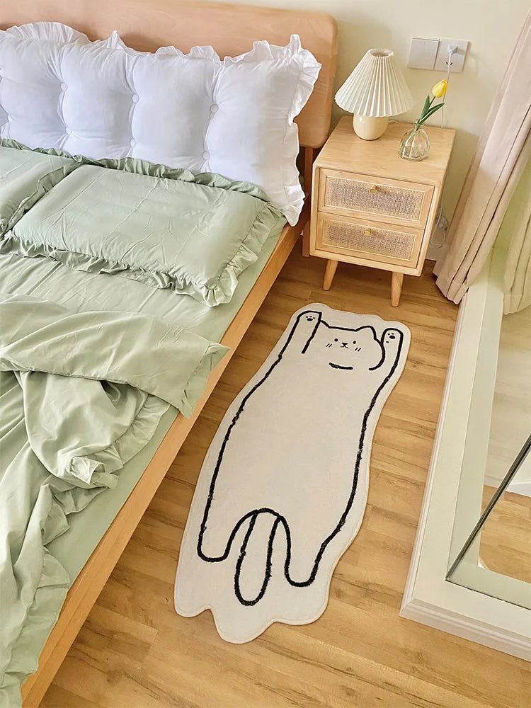 Cute Animal Rug - Dewdrop Blossom