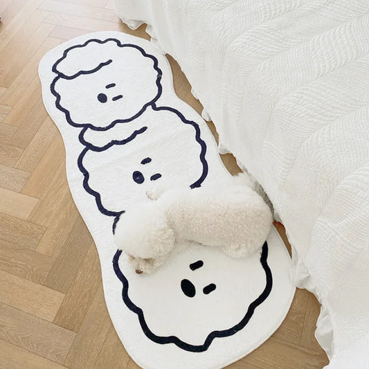 Cute Animal Rug - Dewdrop Blossom